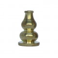Incense Holder 2 in 1 Pure Solid Brass for Incense Stick & Incense Coil Shinny and Rust Free